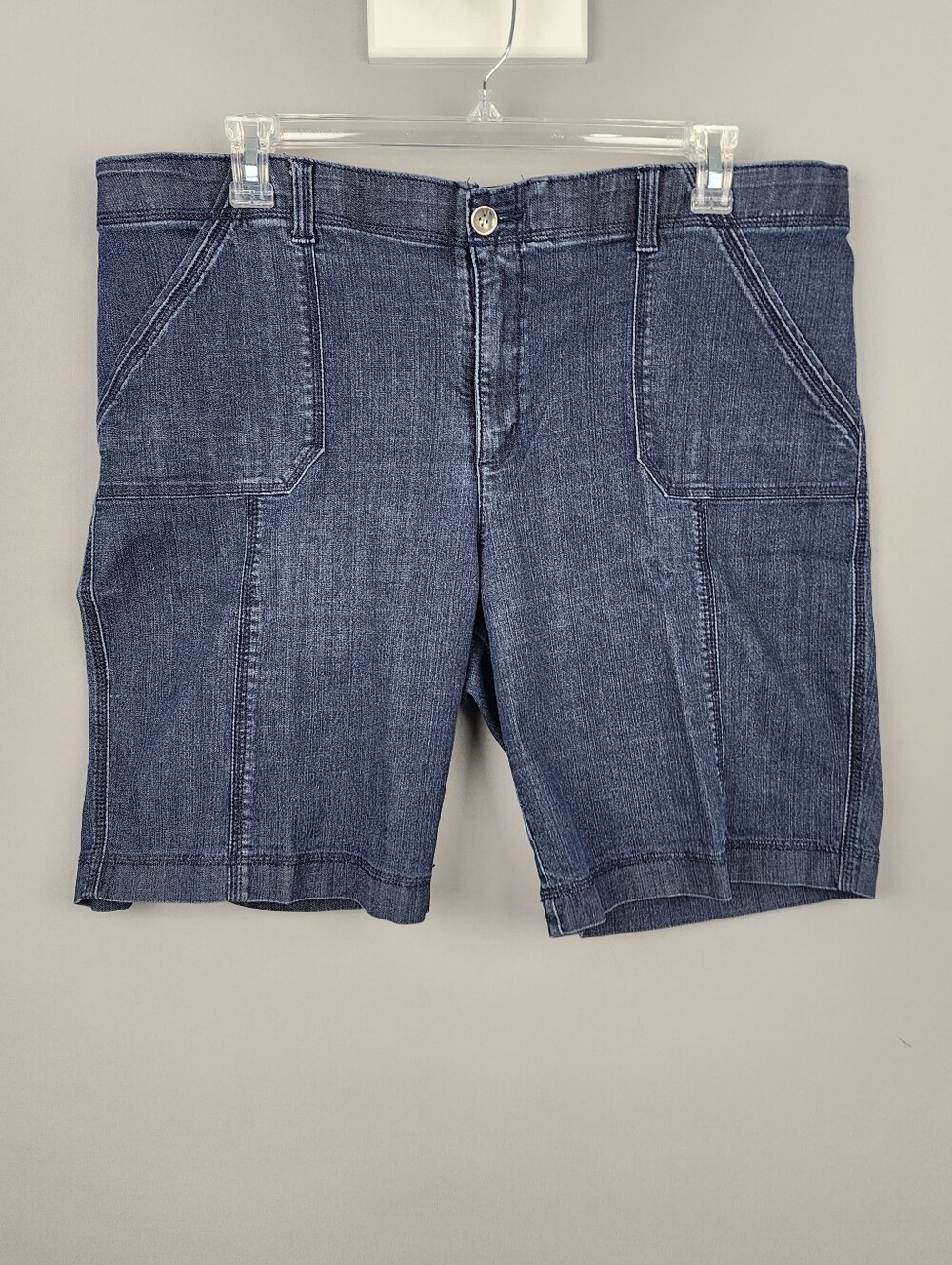 Lee Comfort Waist Jean Shorts Sz 18W